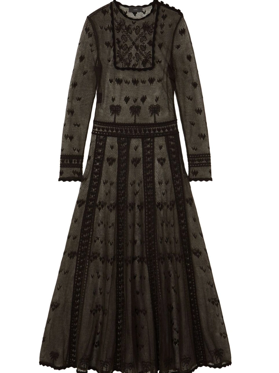 Affordable Alanui dress sheer Women embroidered 0806